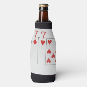 Poker Cards Pocket Sevens Flaschenkühler