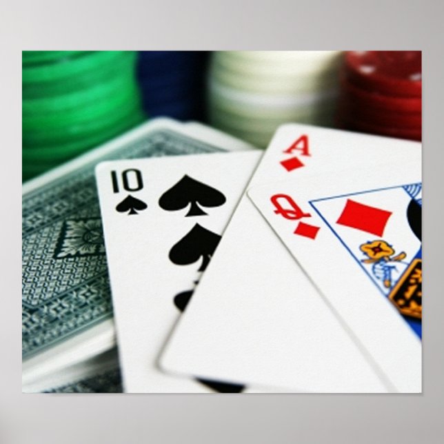 Poker Cards Poster (Vorne)