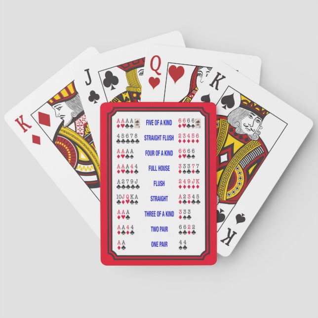 Poker Cards Spielkarten (Rückseite)