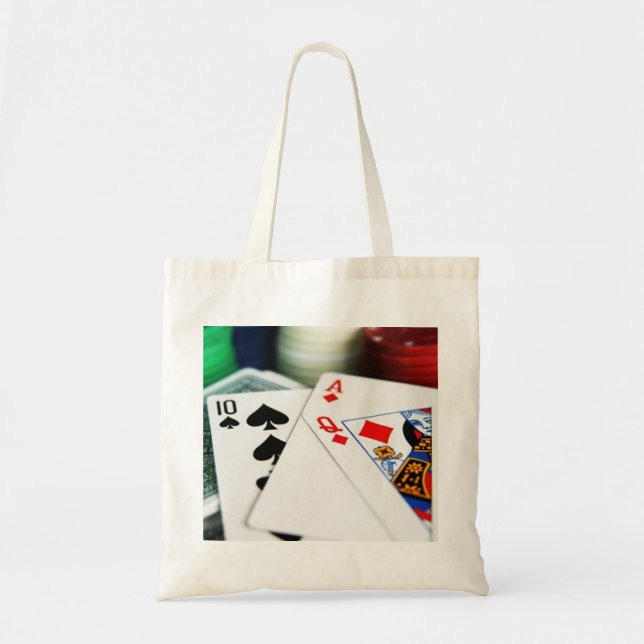 Poker Cards Tragetasche (Vorne)