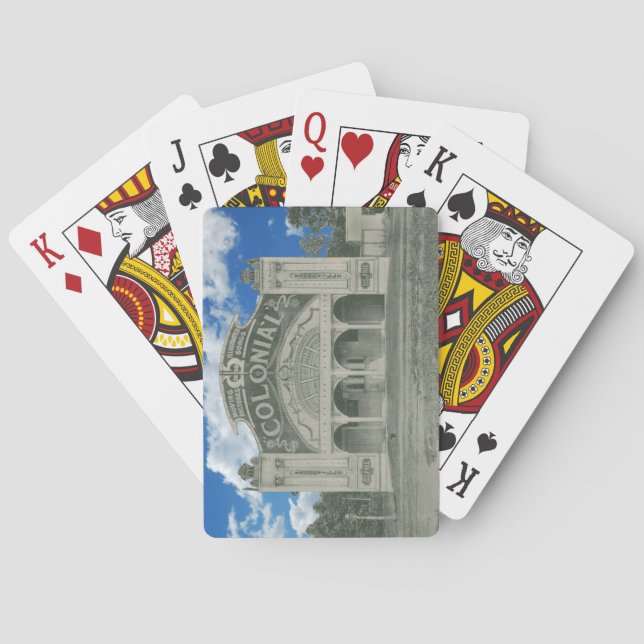 Poker Casino Colonial (Onset, MA) Spielkarten (Rückseite)