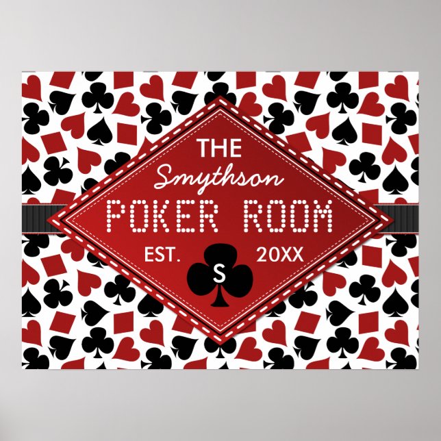 Poker Casino Poster (Vorne)