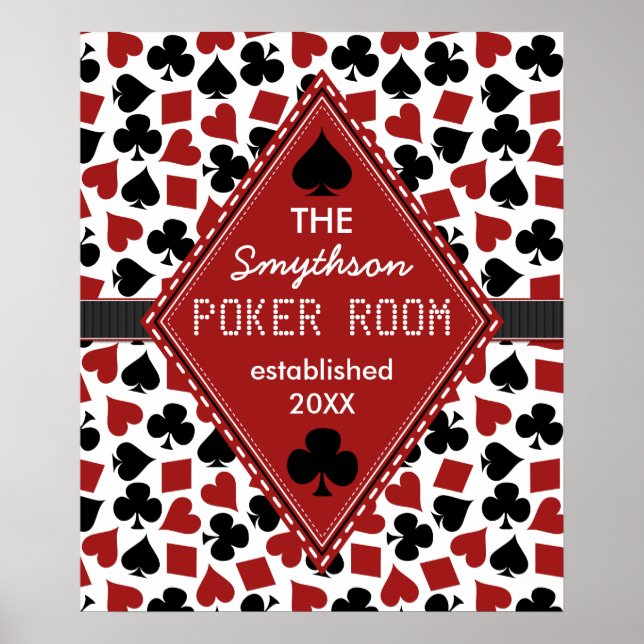 Poker Casino Poster (Vorne)
