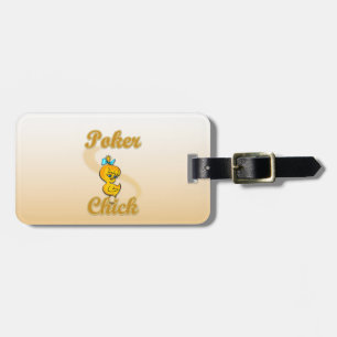 Poker Chick Gepäckanhänger