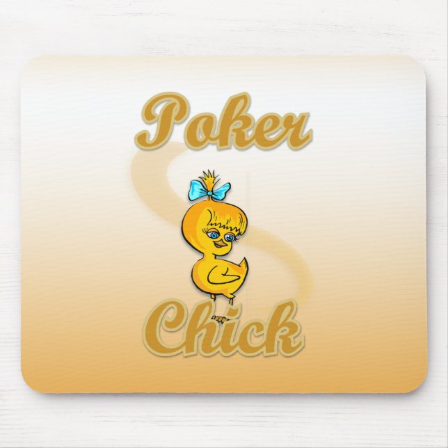 Poker Chick Mousepad (Vorne)