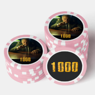 Poker-Chip für Boss 1000 Dollar Pokerchips