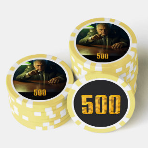 Poker-Chip für Boss 500 Dollar Pokerchips