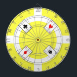 Poker Chip - gelb Dartscheibe<br><div class="desc">Suchen Sie "wowsmiley" nach weiteren Produkten wie diesem.</div>