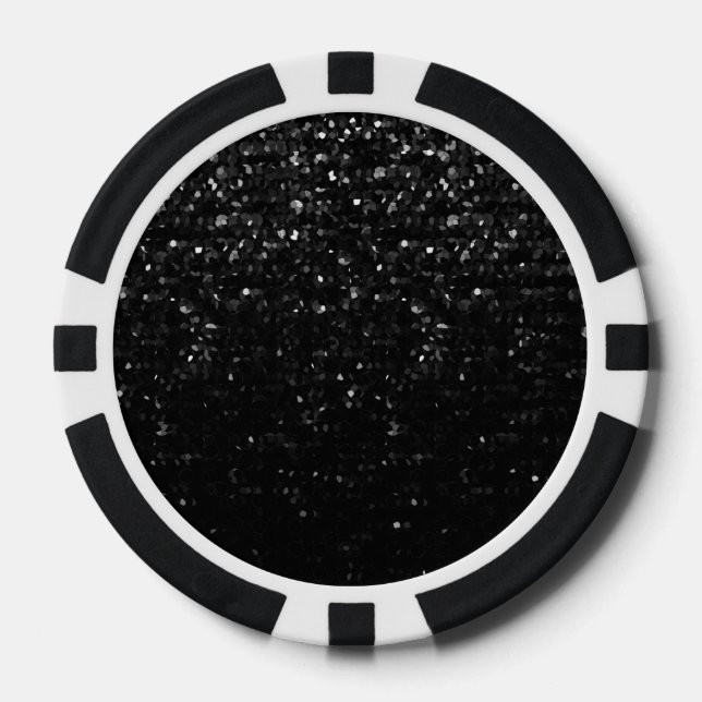Poker Chip Kristallblende Strasse (Vorderseite)