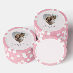 Poker-Chip mit individuellem Namen und Foto von Ma Pokerchips