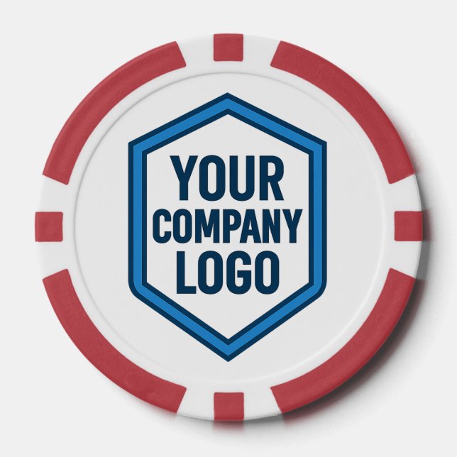 Poker Chip Personalisiert Business Card (Vorderseite)