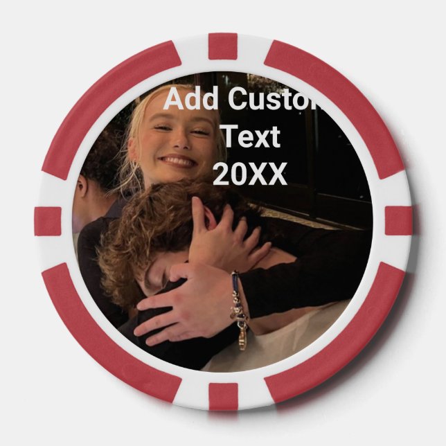 Poker-Chip | Personalisiert Gaming-Zubehör Pokerchips (Vorderseite)