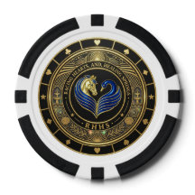 Poker-Chip - Racing Hearts und Healing Springs