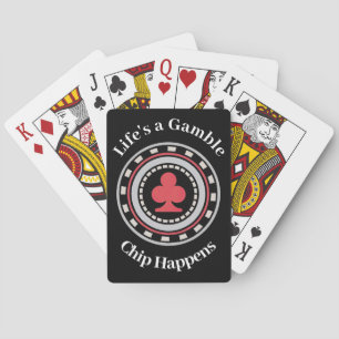 Poker Chip Spielkarten