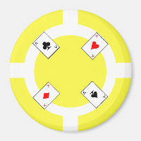 Poker Chip - Yellow