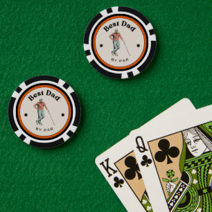 Poker Chips - Der beste Vater von Par