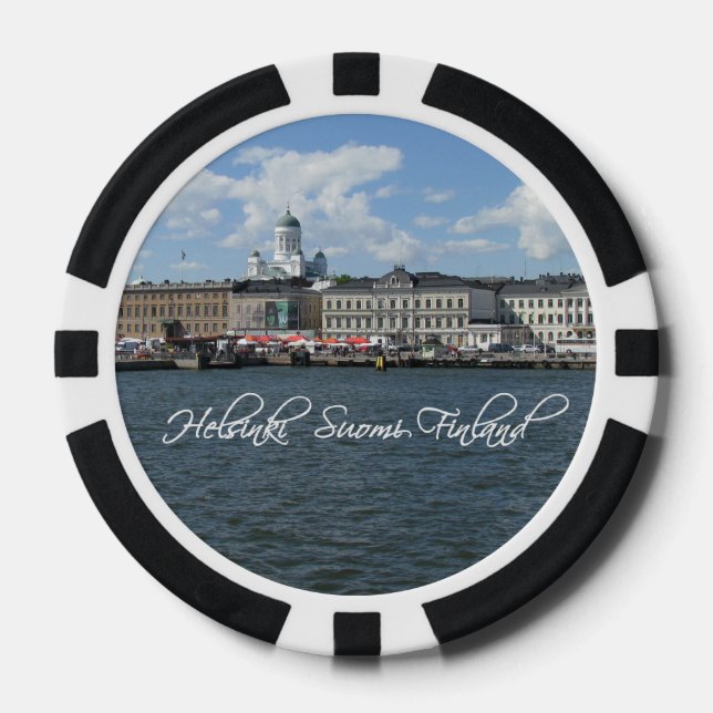 Poker-Chips des Helsinki-Hafens Pokerchips (Vorderseite)