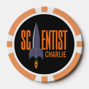 Poker-Chips des Rocket Scientist-individuellen Nam Pokerchips