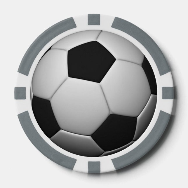 Poker-Chips für Fußball/Fußball Pokerchips (Vorderseite)