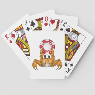 Poker-Chips für Krabben-Poker Spielkarten