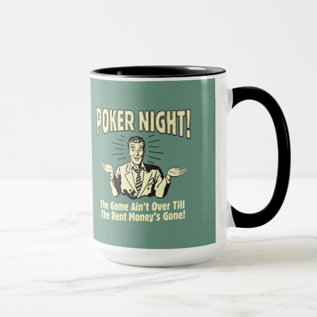 Poker: Das Spiel ist noch nicht vorbei Tasse (Rechts)