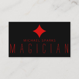 Poker de cartes Magicien Moderne
