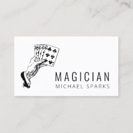 Poker de cartes Magicien Moderne