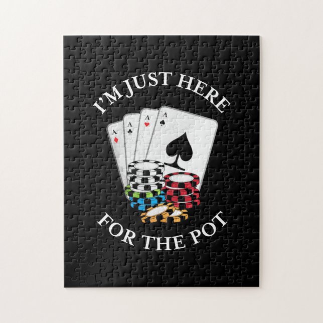 Poker, den ich gerade hier bin, um die Spitze zu e (Vertikal)