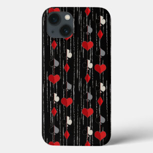 Poker, der Kartensymbole abspielt. Case-Mate iPhone Hülle