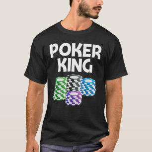 Poker Designs für Men Vater Casino Kartenspieler T-Shirt
