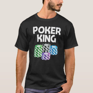 Poker Designs für Men Vater Casino Kartenspieler T-Shirt
