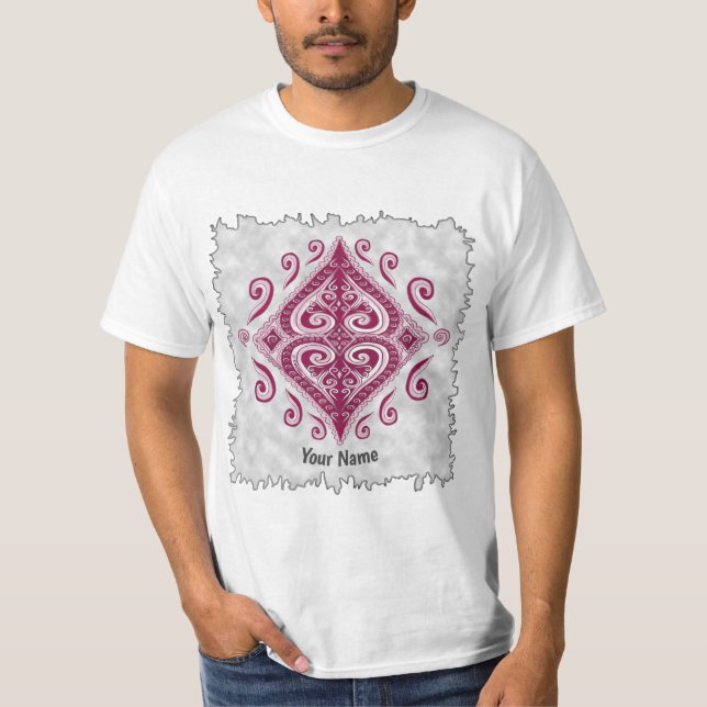 Poker Diamanten T-Shirt (Vorderseite)