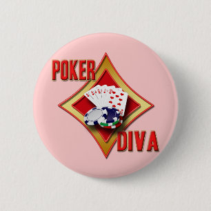 POKER-DIVA BUTTON