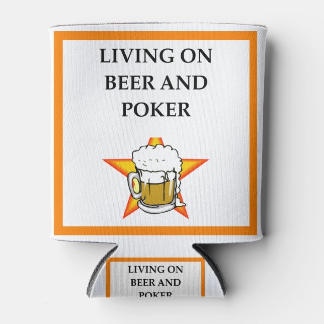 POKER DOSENKÜHLER (Vorderseite)