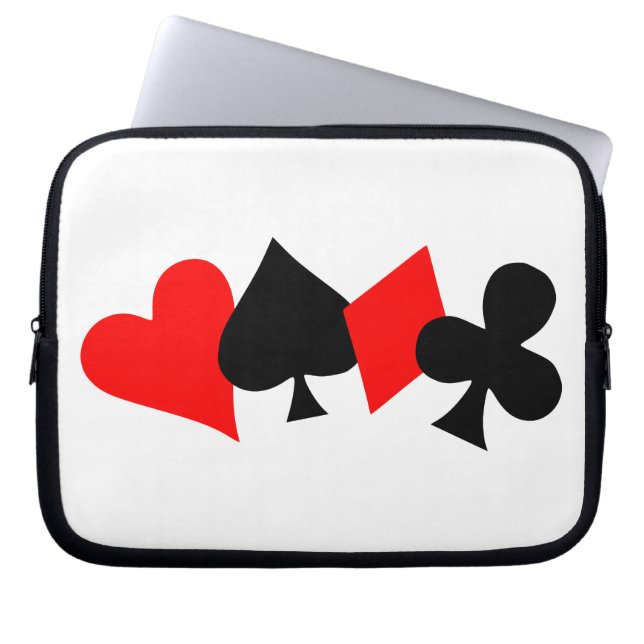 Poker Electronics Bag Laptopschutzhülle (Vorderseite)