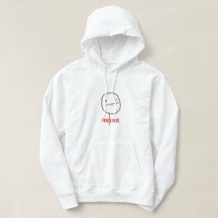 Poker Face Meme Hoodie