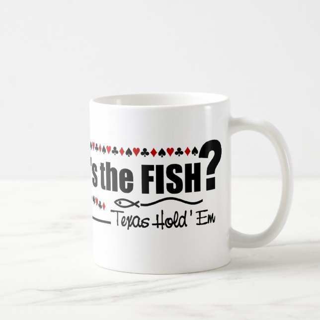 Poker Fish mug 2 (Droite)