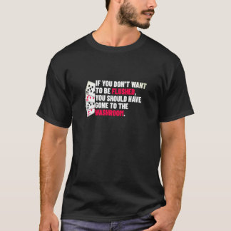 Poker Flush-Bedingungen Puns für Kartenspiele-Play T-Shirt