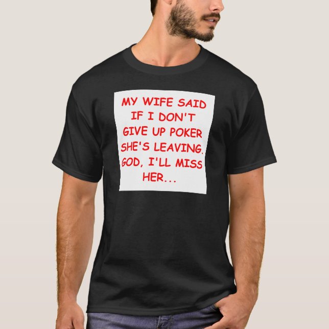POKER-Geschenk-T - Shirts (Vorderseite)