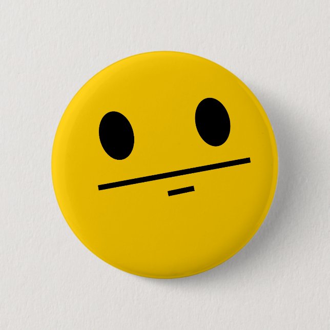 Poker-Gesicht Button (Vorderseite)