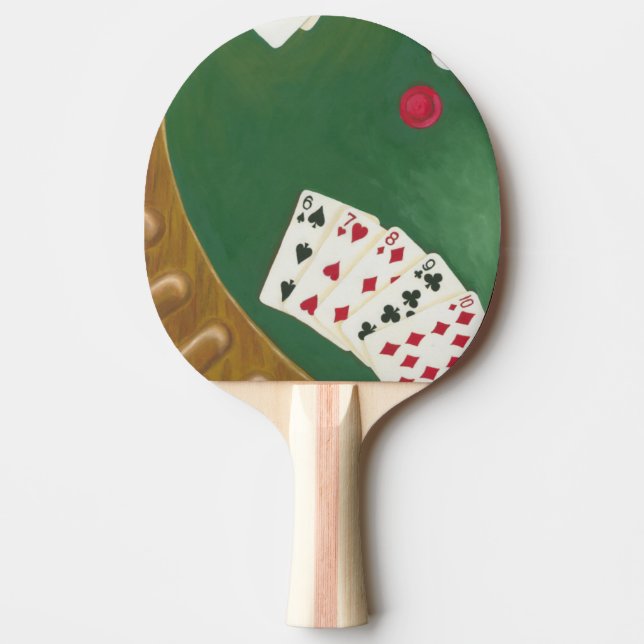 Poker gewinnen sechs bis zehn tischtennis schläger (Vorderseite)