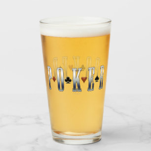 Poker Glas