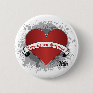 Poker Heart Button