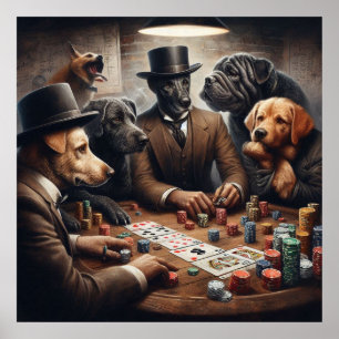 Poker Hogs Poster