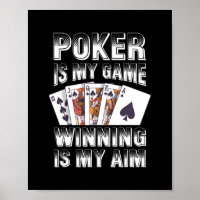 Poker ist mein Spiel gewinnen ist mein Ziel Casino