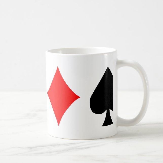 Poker Kaffeetasse (Rechts)