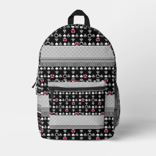 Poker-Kartenspiel Bedruckter Rucksack