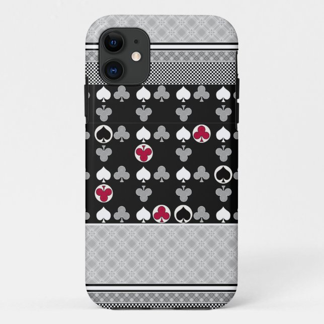 Poker-Kartenspiel Case-Mate iPhone Hülle (Rückseite)