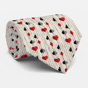 Poker Kartensymbol Krawatte