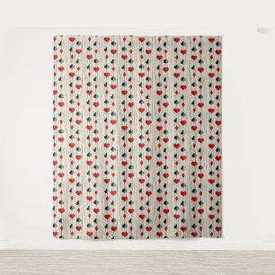Poker Kartensymbol Wandteppich